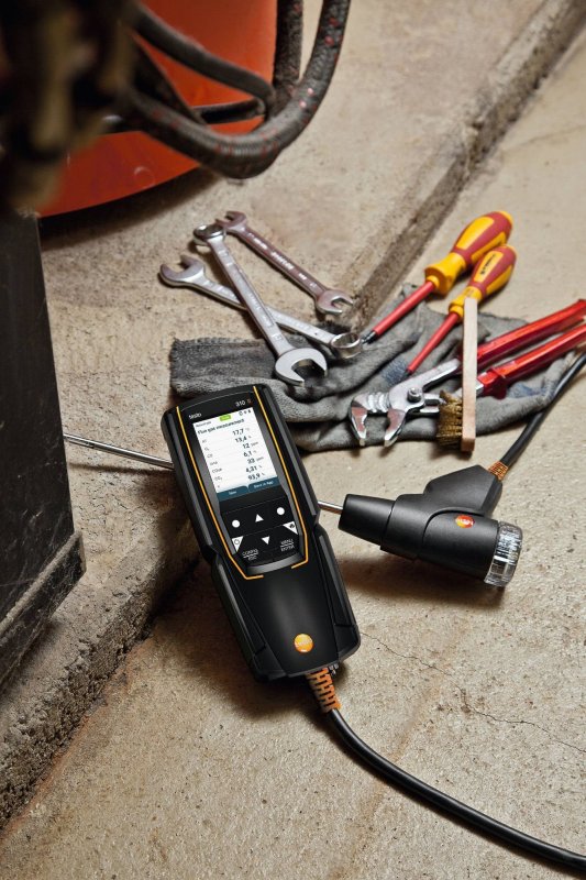 Testo 310 II - Analyzátor spalín sada pre začínajúcich O2